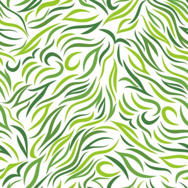 el çizilmiş soyut vektör Dikişsiz farklı hareketli renkli kısa çizgiler ile Jungle desen. Çok renkli kavisli çizgili arka plan.