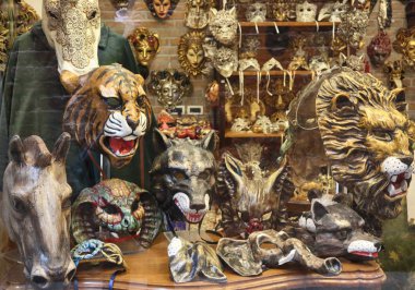 Karnaval Venedik. Venedik Karnavalı maskeleri