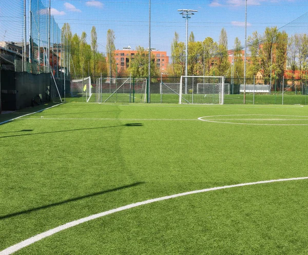 Mini-football field — Stock Photo, Image