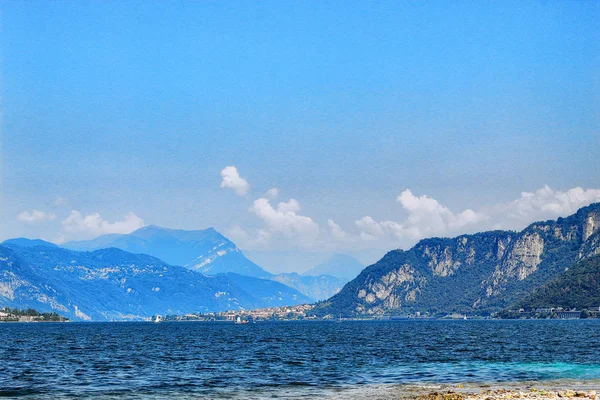 View of lake como — Stock Photo, Image