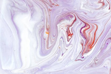 Soyut resim, modaya uygun bir arka plan olarak kullanılan duvar kağıtları, posterler, kartları, davetiyeleri, Web siteleri için. Mermer veya akik dalgaların swirls. Karışık mavi, kırmızı ve beyaz boyalar.