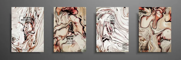 Akrilik boyalar karışımı. Sıvı mermer doku. Sanat sıvı. Tasarım kapak için uygulanabilir, sunum, davet, el ilanı, faaliyet raporu, poster ve kartvizit tasarımı ambalaj. Modern sanat.