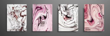 Akrilik boyalar karışımı. Sıvı mermer doku. Sanat sıvı. Tasarım kapak için uygulanabilir, sunum, davet, el ilanı, faaliyet raporu, poster ve kartvizit tasarımı ambalaj. Modern sanat.