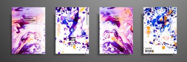 Akrilik boyalar karışımı. Sıvı mermer doku. Sanat sıvı. Tasarım kapak için uygulanabilir, sunum, davet, el ilanı, faaliyet raporu, poster ve kartvizit tasarımı ambalaj. Modern sanat.