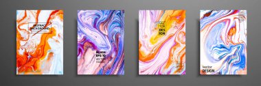 Akrilik boyalar karışımı. Sıvı mermer doku. Sanat sıvı. Tasarım kapak için uygulanabilir, sunum, davet, el ilanı, faaliyet raporu, poster ve kartvizit tasarımı ambalaj. Modern sanat.