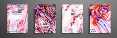 Akrilik boyalar karışımı. Sıvı mermer doku. Sanat sıvı. Tasarım kapak için uygulanabilir, sunum, davet, el ilanı, faaliyet raporu, poster ve kartvizit tasarımı ambalaj. Modern sanat