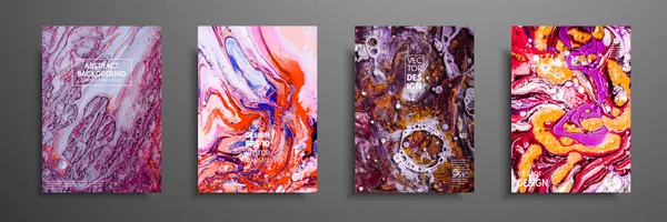 Akrilik boyalar karışımı. Sıvı mermer doku. Sanat sıvı. Tasarım kapak için uygulanabilir, sunum, davet, el ilanı, faaliyet raporu, poster ve kartvizit tasarımı ambalaj. Modern sanat.