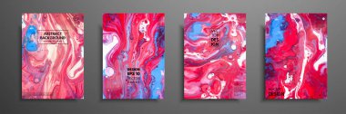 Akrilik boyalar karışımı. Sıvı mermer doku. Sanat sıvı. Tasarım kapak için uygulanabilir, sunum, davet, el ilanı, faaliyet raporu, poster ve kartvizit tasarımı ambalaj. Modern sanat