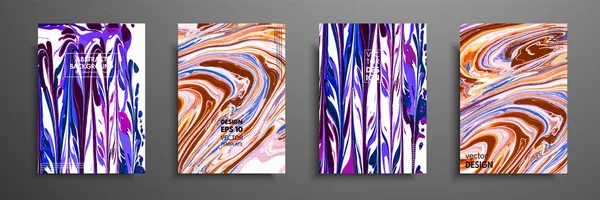 Akrilik boyalar karışımı. Modern sanat. Modaya uygun bir tasarım. Mermer etkisi resim. Tasarım için grafik elle çizilmiş tasarım kapakları, sunum, davet, el ilanı, faaliyet raporu, poster ve kartvizit.