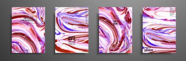 Akrilik boyalar karışımı. Modern sanat. Modaya uygun bir tasarım. Mermer etkisi resim. Tasarım için grafik elle çizilmiş tasarım kapakları, sunum, davet, el ilanı, faaliyet raporu, poster ve kartvizit