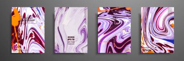 Akrilik sıvı dokular ile kapsar. Renkli soyut kompozisyon. Modern sanat. Yaratıcı sıvı renk arka planlar. Tasarım afiş, el ilanı, afiş için.