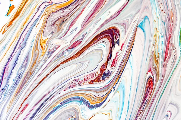 Abstraktní Akrylový Liquid Texturu Moderní Umělecká Díla Skvrny Cákance Barvy — Stock fotografie