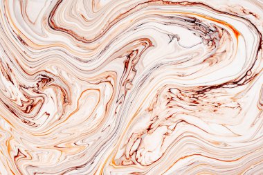 Soyut turuncu mermer, granit sıvı doku. Doğal taş, reşin sanat modern sanat duvar kağıdı.