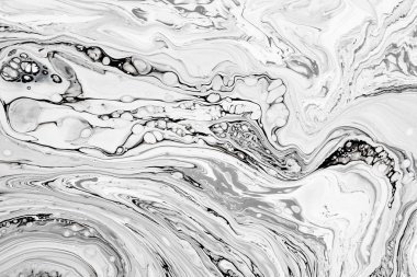 Soyut mürekkep sıvısı mermer doku. Lüks granit, mermer mineral desen duvar kağıdı.