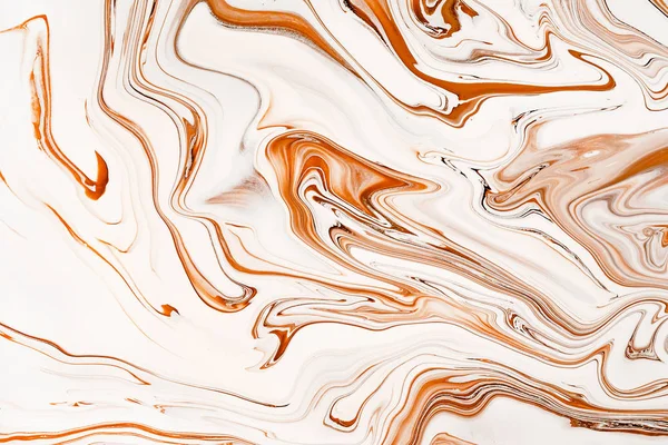 Fundo de raster de caramelo. Abstrato marrom e branco cores misturadas . — Fotografia de Stock