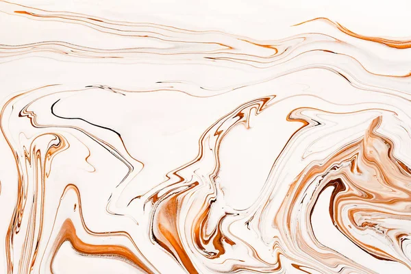 Fundo de raster de caramelo. Abstrato marrom e branco cores misturadas . — Fotografia de Stock