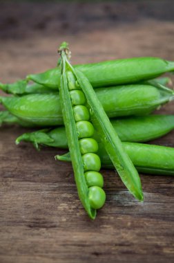 Doğanın arka planda bezelye