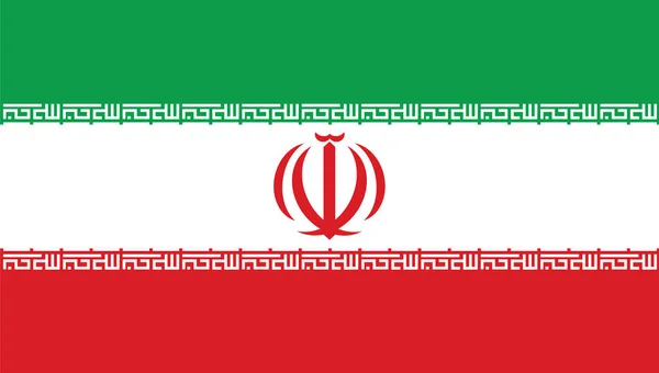 Iran Mappa Nazionale Illustrazione Vettoriale — Vettoriale Stock