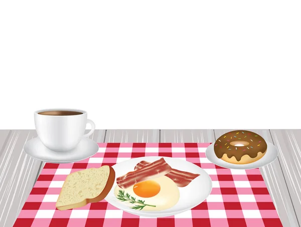 Набір Сніданків Векторні Ілюстрації — стоковий вектор