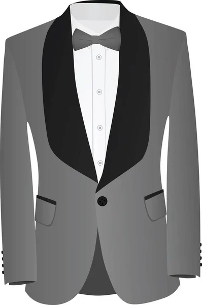 Red Tie White Shirt Black Suit Close Vector Stock Vector by ©marijamara  415373680