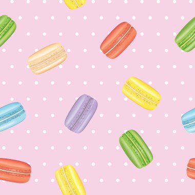 Makarnalar kusursuz desen. vektör illüstrasyonu 