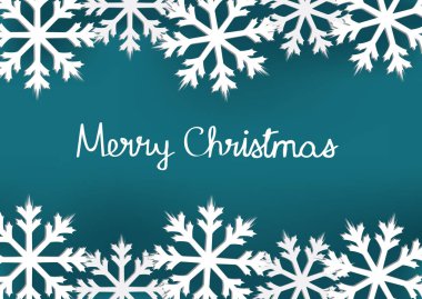 Noel kartı. Vektör illüstrasyonu