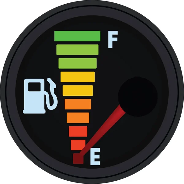 Calibre Combustível Ilustração Vetorial —  Vetores de Stock