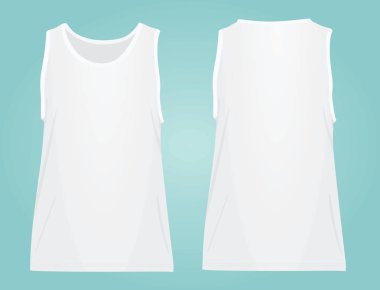 Üst tank. vektör illüstrasyon