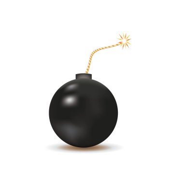 siyah retro bomba