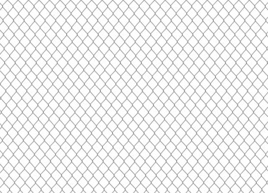 Metalik zincir çit. vektör illüstrasyon