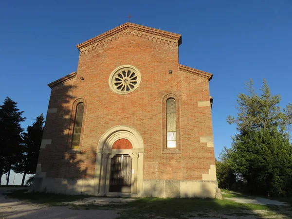 Forntida Kyrka Äldsta Mest Speciella Sådana Särskilt Detta Ser Varje — Stockfoto