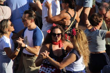 Summer Jamboree, Senigallia, Ancona, Marche, İtalya 12 Ağustos 2019 ABD 'li müzik ve 50' li yılların kültürüne odaklı uluslararası müzik festivali. 