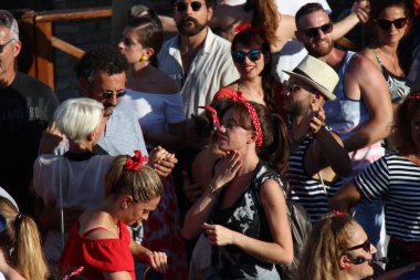 Summer Jamboree, Senigallia, Ancona, Marche, İtalya 12 Ağustos 2019 ABD 'li müzik ve 50' li yılların kültürüne odaklı uluslararası müzik festivali. 