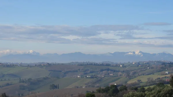 Paysage Montagneux Qui Nous Donne Toujours Des Vues Particulières Pleines — Photo