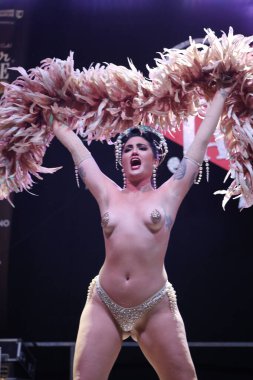 Burlesque, a vintage erotic dance that is still popular today for a very sensual and cheerful striptease