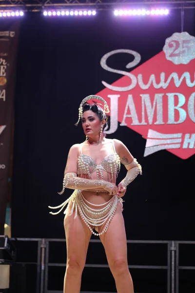 Burlesque, a vintage erotic dance that is still popular today for a very sensual and cheerful striptease