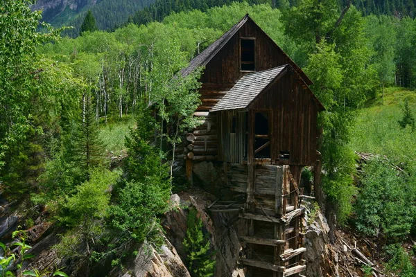 Crystal Mill, or the Old Mill is an 1892 wooden powerhouse located on an outcrop above the Crystal River in Crystal, Colorado, United States. It is accessible from Marble, Colorado via 4x4 on a very remote ATV trail.