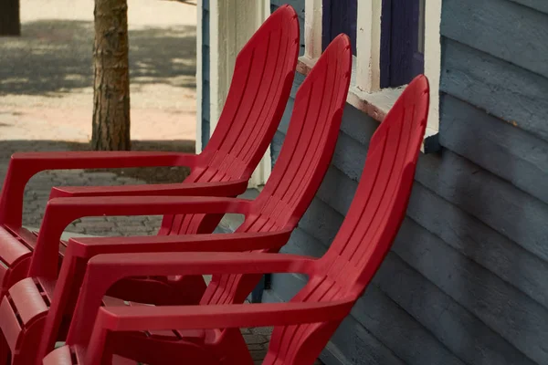 Küçük dağ kasaba atmosferi 