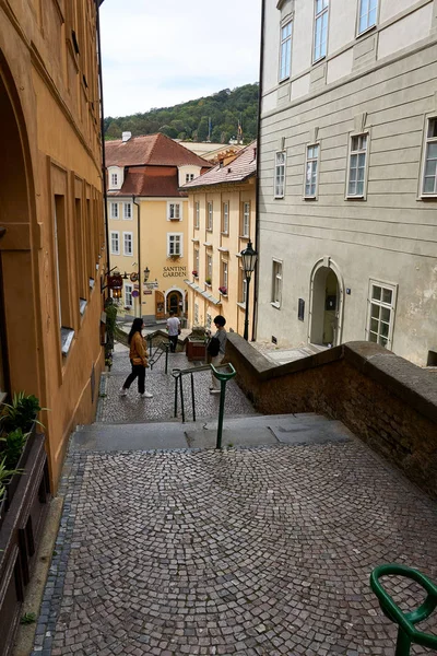 Edifícios Coloridos Cidade Velha Praga — Fotografia de Stock