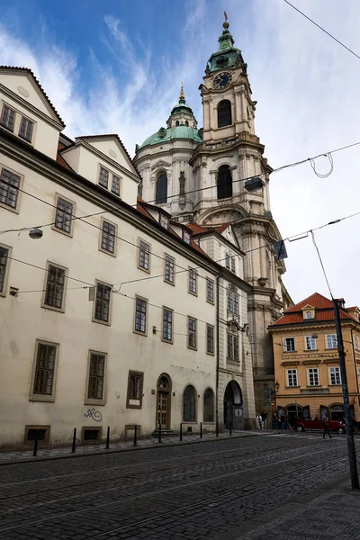 Giant Old Historic Stone Buildings Abundant Europe Used Daily — Stock Photo, Image