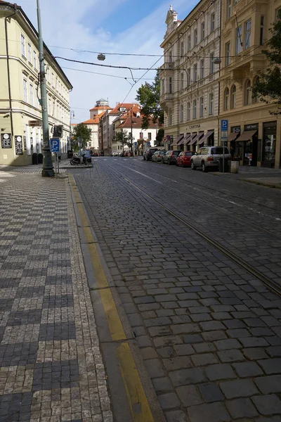 Praga Tiene Maravilloso Sistema Transporte Como Muchos Otros Países Europa —  Fotos de Stock