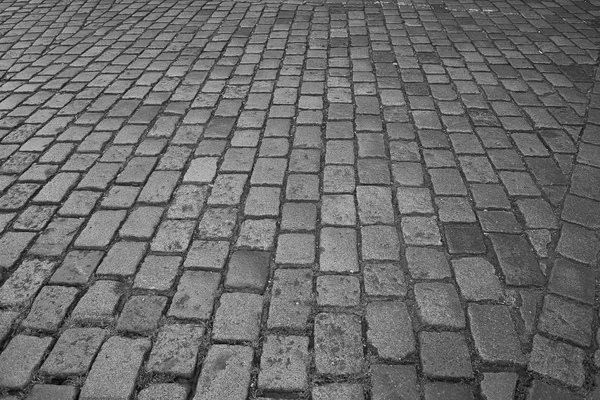 旧市街プラハの石畳の通りの眺め — ストック写真