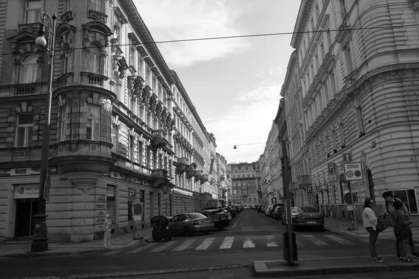 Black and white photos of Prague — Stock Photo, Image