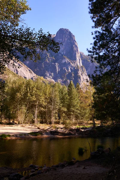 Fin Printemps Début Été Lorsque Fonte Des Neiges Sierra Nevada — Photo