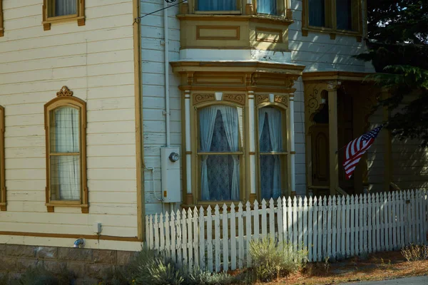 Altes Viktorianisches Haus Das Virginia City Nevada Gut Restauriert Wurde — Stockfoto