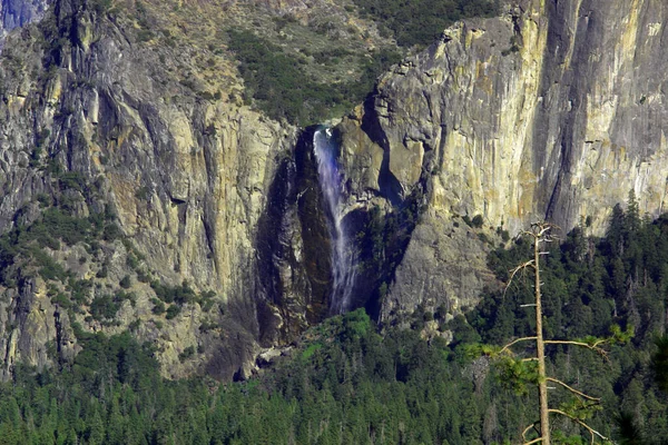 Tunnel View Provides One Most Famous Views Yosemite Valley Here — Stock Photo, Image