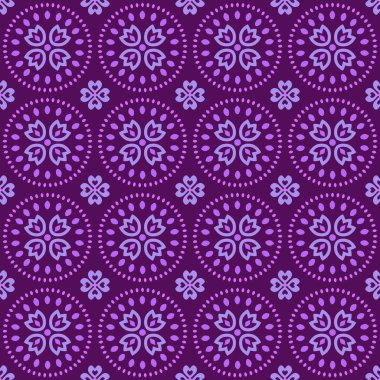 Soyut süslemeli kusursuz desen