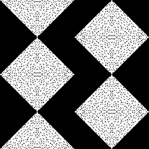 Naadloos Patroon Met Abstract Ornament — Stockvector