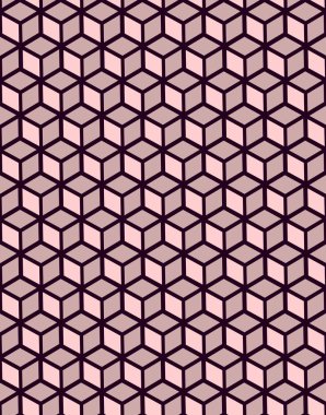 Soyut süslemeli kusursuz desen