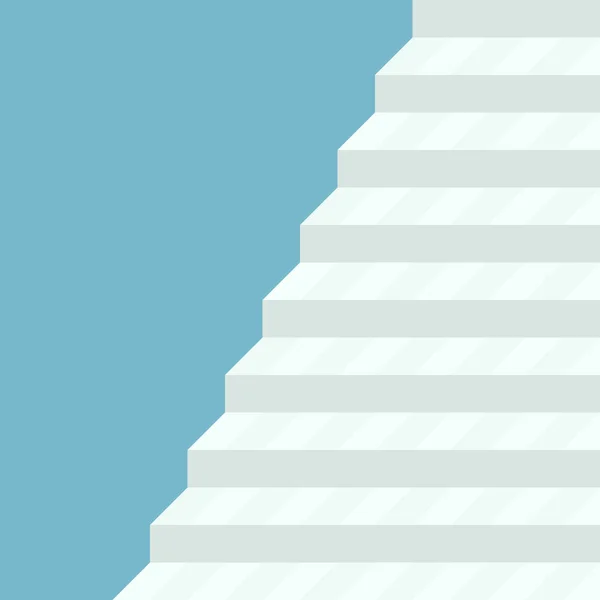 Escaleras vector banner — Vector de stock